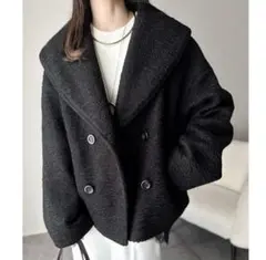 ブラック ピーコート