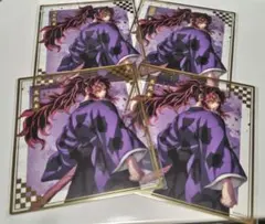 鬼滅の刃　アニプレックスオンラインくじ　クリア色紙　黒死牟