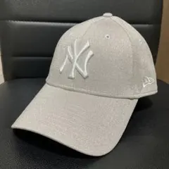 訳あり品　NEW ERA ニューエラ　NY シルバーxホワイト　9FORTY