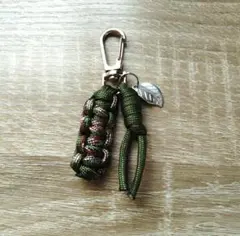 カモフラージュパラコードキーホルダー