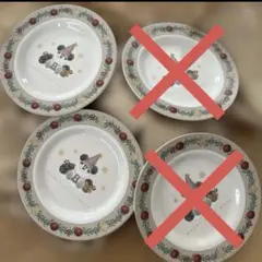 ディズニー クリスマス リルリンリン スーベニア プレート ２枚セット 2025