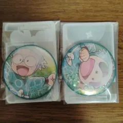 【未開封】忍たま乱太郎 彩光缶バッジvol.1 猪名寺乱太郎 福富しんべヱ