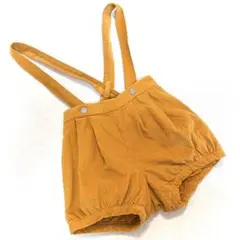 jacadi コーデュロイ サスペンダー付きショートパンツ 36M96センチ