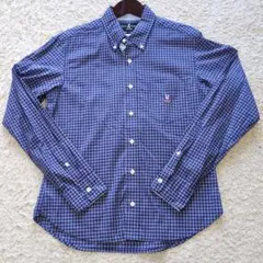 値下げ3-69【美品】Psycho BunnyTHOMAS MASON長袖シャツ