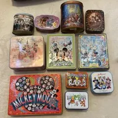 ディズニー　空き缶 11個セット