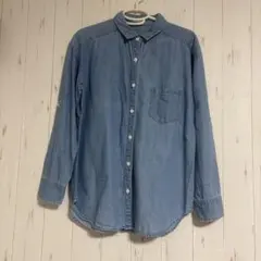 GUダンガリーシャツ