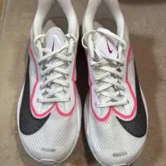 Nike ZoomX ランニングシューズ ホワイト/ピンク/ブラック23.5cm