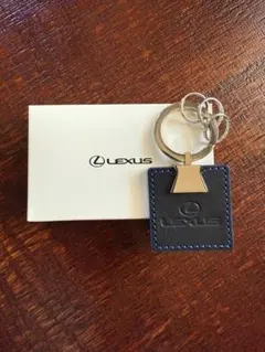 LEXUS オリジナル本革製キーホルダー(メタル×レザー)のサムネイル