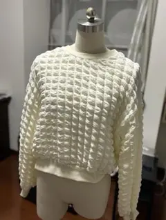 CLASSICAL ELF アイボリー長袖トップス