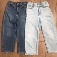 110センチ　デニム2本セット　ユニクロ