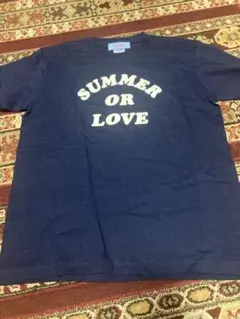 Heads SUMMER OR LOVE Tシャツ ネイビー