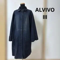 ALVIVOⅢ デニム ロングジャケット ワールド