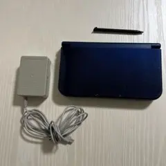 ニンテンドー　New 3DS LL ネイビー 充電器・スタイラスペン付き