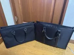 【2個セット】ビジネスバッグ 就活 リクルート 2WAY 自立