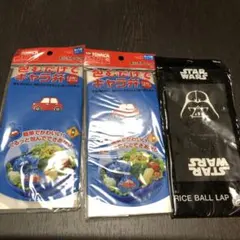スケーター　おにぎりラップ　包むだけでキャラ弁　トミカ　スターウォーズ