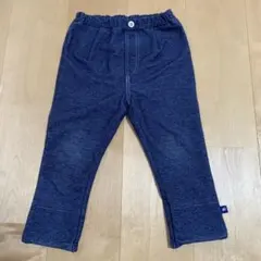 ファミリア　パンツ ネイビー　90