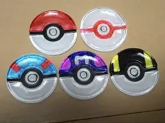 ポケモン　モンスターボール　手づくりシール