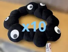 EXPO2025 ミャクミャク ブラックなりきりクッション ぬいぐるみ 10個
