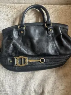 AIGNER 黒　ハンドバッグのサムネイル