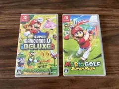 New スーパーマリオブラザーズ U デラックス/マリオゴルフ スーパーラッシュ