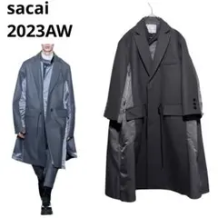 2026年最新】sacai メンズ チェスターコートの人気アイテム - メルカリ