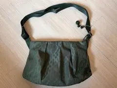 アニエスベー（agnès b.）ドット柄ショルダーバッグ