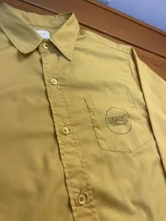 ★限定出品★ TENDERLOIN 長袖 シャツ マスタード イエロー 黄色 Sのサムネイル