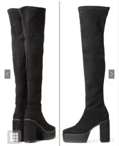 チャンキーヒールブーツ（gd1174）