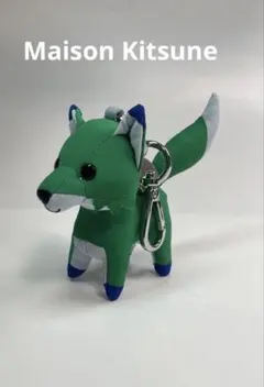 メゾンキツネ フォックスバッグチャーム デニム - メルカリ