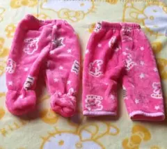 フリース ピンクパンツ ~95cm