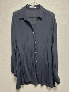 chocol raffine 黒 長袖シャツ