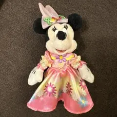 【べい様】ディズニー ミニー ぬいぐるみバッジ ディズニーイースター2014