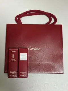 Cartier 香水サンプル2個　 紙袋付きのサムネイル