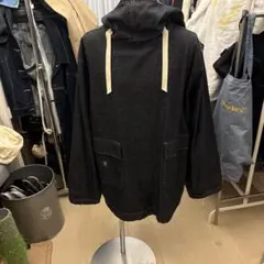 Lee フード付きダークデニムパーカー