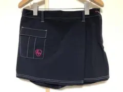 フェアリーパウダー ゴルフ キュロットスカート Mサイズ ネイビー【美品】のサムネイル