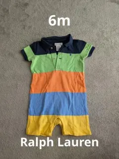 【美品】Ralph Lauren　ロンパース　6m