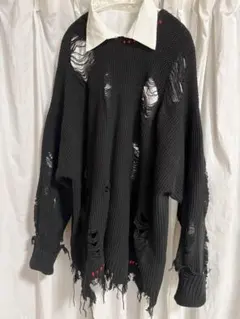 Candy stripper ダメージ　ニット