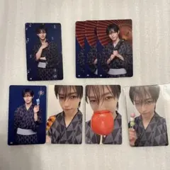 JO1 5th Anniversary 祭り 花火 大平祥生 トレカ 8枚