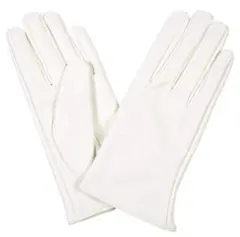 【新品】LサイズフェイクレザーショートグローブレディースホワイトJOYBANK