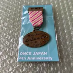 TWICE ミナ メダルブローチ 4周年