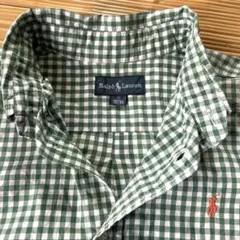 ラルフローレンギンガムチェックシャツ(キッズ)