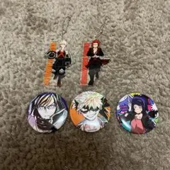 ヒロアカ　アクリルキーホルダー　缶バッジ