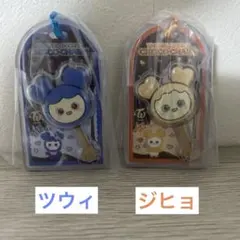 【TWICE 】チョコがけボーロ&チャーム★ツウィ★ジヒョ★2個セット