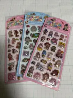 ラブブ　3D夜光シール　3枚セット　おまけ付き!！