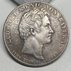 L*2様 1880年 ドイツ ザクセン王国 10マルク銀貨 アルベルト王 コイン