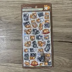 【正規品】ボンボンドロップシール　和柄　柴犬　新作