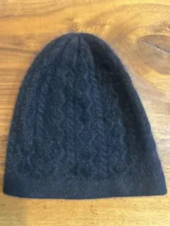 シンコーテクニカ 黒いニット帽 温かい スキー モヘア風 柔らかしっとりした質感