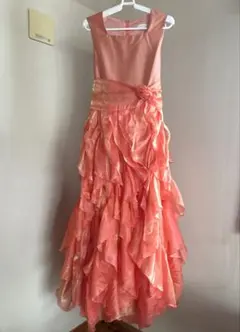 キャサリンコテージ オーガンジーフリルロングドレス160cmS