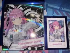 ホロライブ 姫森ルーナ 活動2周年記念 箔押し複製サイン ポストカード