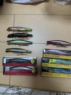 メガバス セット カゲロウ 124F キリンジ 120 ランカーランチボックス